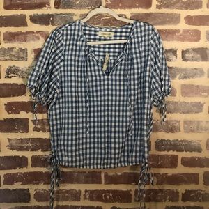 NWT Madewell | blouse | size L